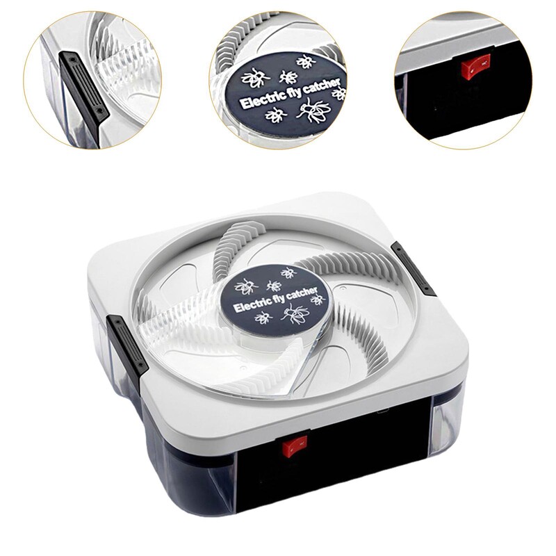 Elektrinis musių naikinimo įrenginys, lengvai valomas vabzdžių naikintuvas, automatinis musių gaudyklės įrenginys, skirtas namų ūkio rančos vidaus virtuvės terasai