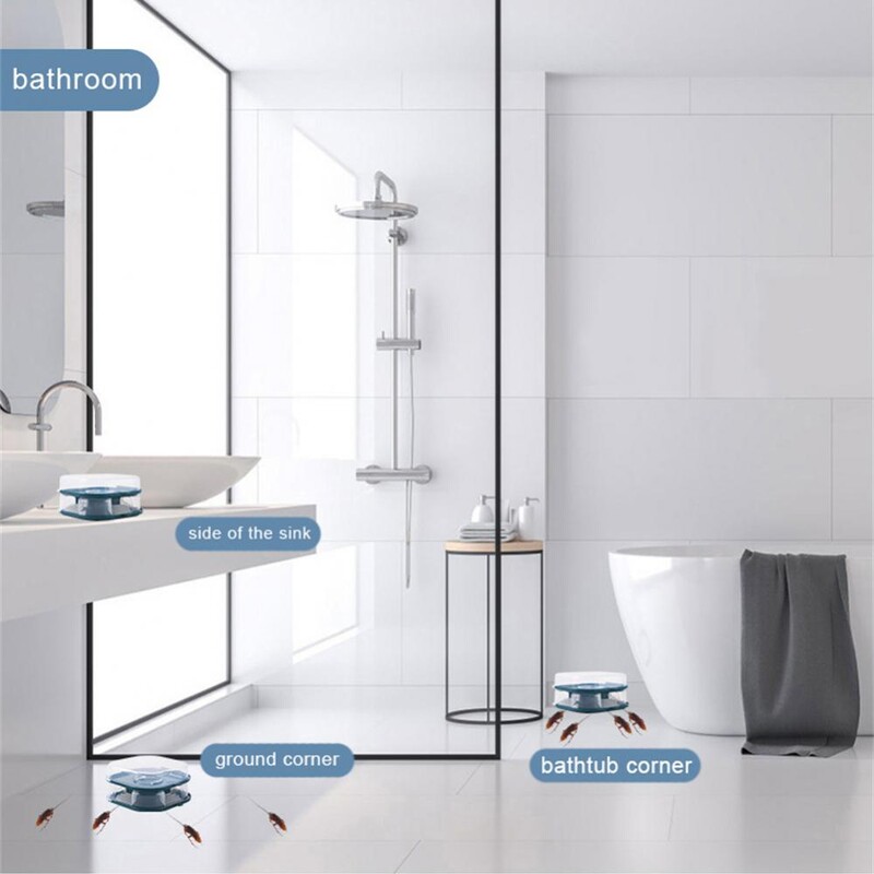 Vabzdžių kuojų gaudyklė Dviejų sluoksnių tarakonų gaudyklė su užsegamu dangteliu kenkėjų kontrolės gaudykle.