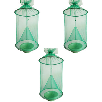 1-10 vnt. Daugkartinio naudojimo kabantis musių gaudyklė, skirta musių gaudyklei, musių gaudyklė, tinklelis, gaudyklė Kenkėjų kontrolė, sodo kabantis musių gaudyklė, skirta kiemui