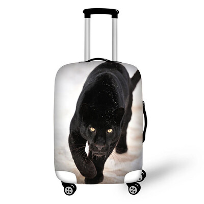 Lovely Animals Print Elasting Style Kelioniniai aksesuarai 18-30 colių lagaminui Mielas bagažo apsaugos dangtelis Madingi lagaminų užvalkalai