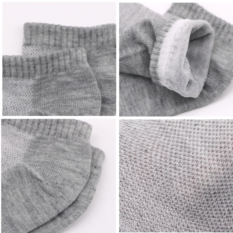 5 perechi de șosete de bumbac de damă scurte pentru femeie decoltate glezna pentru femei doamne șosete albi negri scurte Chaussette Femme de vară