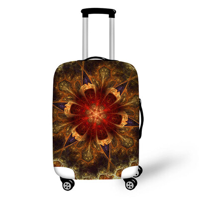 Abstract Design poggyászvédő huzat bőröndhuzatok Vízálló csomagvédő huzatok kiegészítő táskák utazási kocsitok huzat