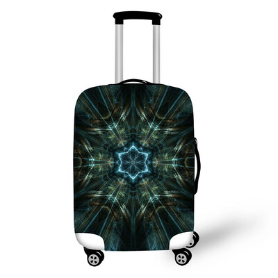 Abstract Design poggyászvédő huzat bőröndhuzatok Vízálló csomagvédő huzatok kiegészítő táskák utazási kocsitok huzat