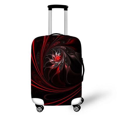 Abstract Design poggyászvédő huzat bőröndhuzatok Vízálló csomagvédő huzatok kiegészítő táskák utazási kocsitok huzat