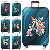 Bagažo apsauginis dangtelis Apsauginis dangtelis nuo dulkių Apsauginis nuo įbrėžimų nešiojamasis lagaminas bagažinės laikikliai Dėklas Kelionių priedai Drugelis Laiškų serija