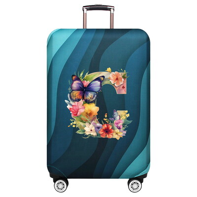 Bagažo apsauginis dangtelis Apsauginis dangtelis nuo dulkių Apsauginis nuo įbrėžimų nešiojamasis lagaminas bagažinės laikikliai Dėklas Kelionių priedai Drugelis Laiškų serija