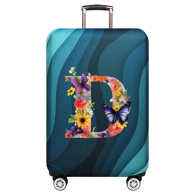 Bagažo apsauginis dangtelis Apsauginis dangtelis nuo dulkių Apsauginis nuo įbrėžimų nešiojamasis lagaminas bagažinės laikikliai Dėklas Kelionių priedai Drugelis Laiškų serija