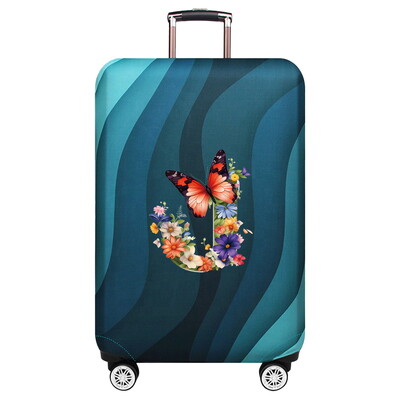 Bagažo apsauginis dangtelis Apsauginis dangtelis nuo dulkių Apsauginis nuo įbrėžimų nešiojamasis lagaminas bagažinės laikikliai Dėklas Kelionių priedai Drugelis Laiškų serija