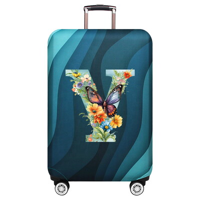 Bagažo apsauginis dangtelis Apsauginis dangtelis nuo dulkių Apsauginis nuo įbrėžimų nešiojamasis lagaminas bagažinės laikikliai Dėklas Kelionių priedai Drugelis Laiškų serija