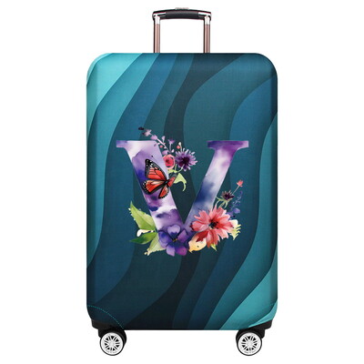 Bagažo apsauginis dangtelis Apsauginis dangtelis nuo dulkių Apsauginis nuo įbrėžimų nešiojamasis lagaminas bagažinės laikikliai Dėklas Kelionių priedai Drugelis Laiškų serija