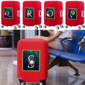 18–32 colių talpos Kelionių reikmenų krepšys Gėlių raidžių serija Spausdinto rašto kelionių priedai Vežimėlio dėklo apsauginis dangtelis