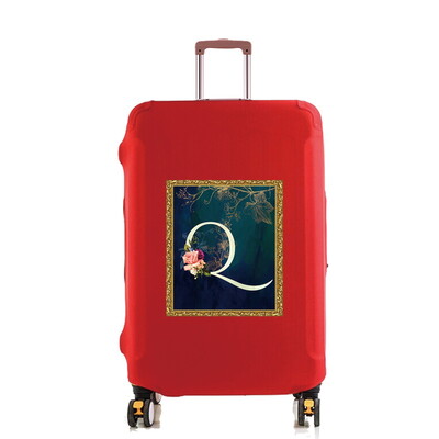 18–32 colių talpos Kelionių reikmenų krepšys Gėlių raidžių serija Spausdinto rašto kelionių priedai Vežimėlio dėklo apsauginis dangtelis