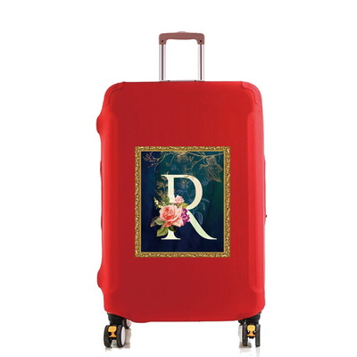 18–32 colių talpos Kelionių reikmenų krepšys Gėlių raidžių serija Spausdinto rašto kelionių priedai Vežimėlio dėklo apsauginis dangtelis