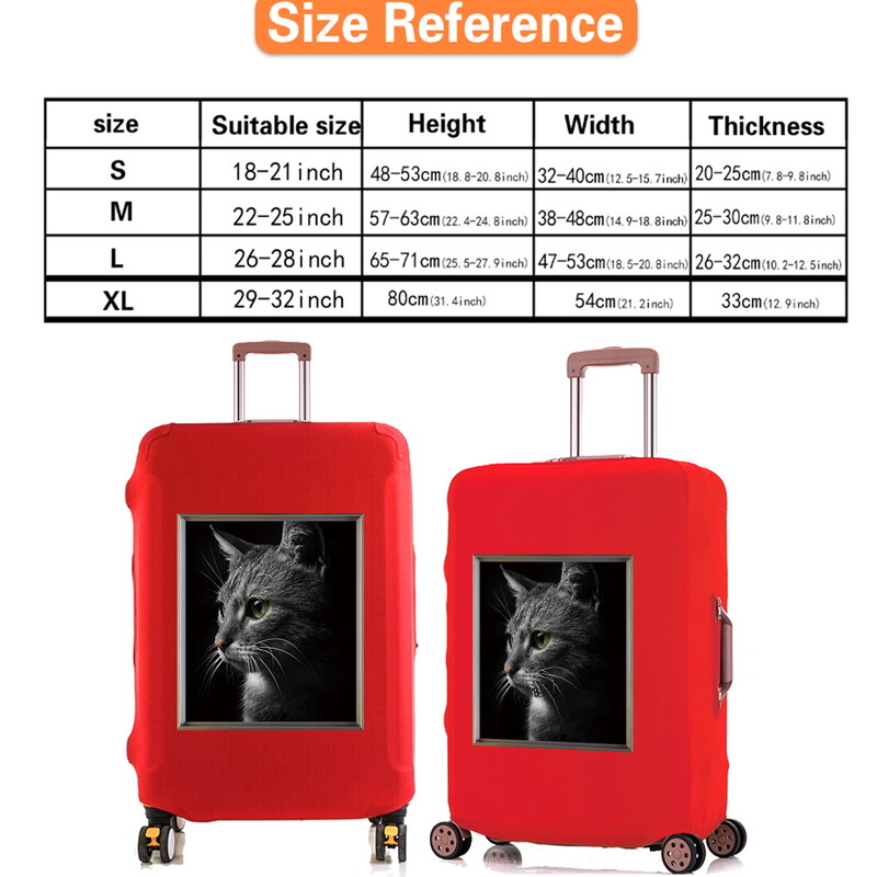 18–32 colių talpos Kelionių reikmenų krepšys Gėlių raidžių serija Spausdinto rašto kelionių priedai Vežimėlio dėklo apsauginis dangtelis