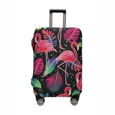 Husă de protecție pentru bagaje, elastică, în dungi, cu fermoar, husă pentru valiză, husă pentru mâner valiză, accesorii de călătorie