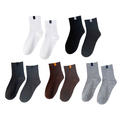 5 Pairs Pack Sieviešu zeķes Pāri Varavīksne Pavasaris ziema Japāņu stila konfektes Sports Mode Īsas zeķes sievietēm Jauki Harajuku