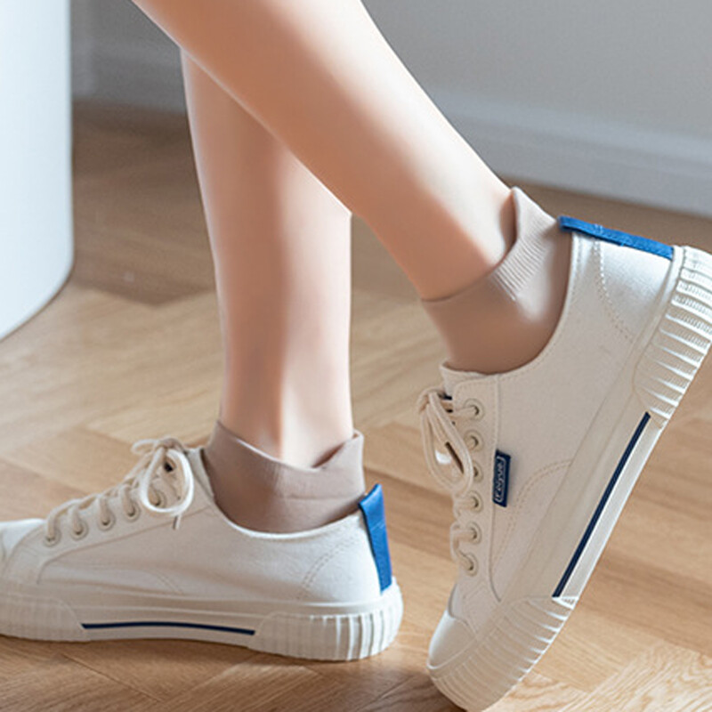 10 pár női színes pamut rövid zokni boka légáteresztő hálós sportzokni Alkalmi sport nyári vékony zokni Candy Colors zokni