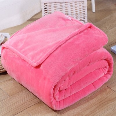 Домашно текстилно одеяло лятно едноцветно супер топли меки одеяла хвърляне върху диван/легло/пътнически карета покривки чаршафи