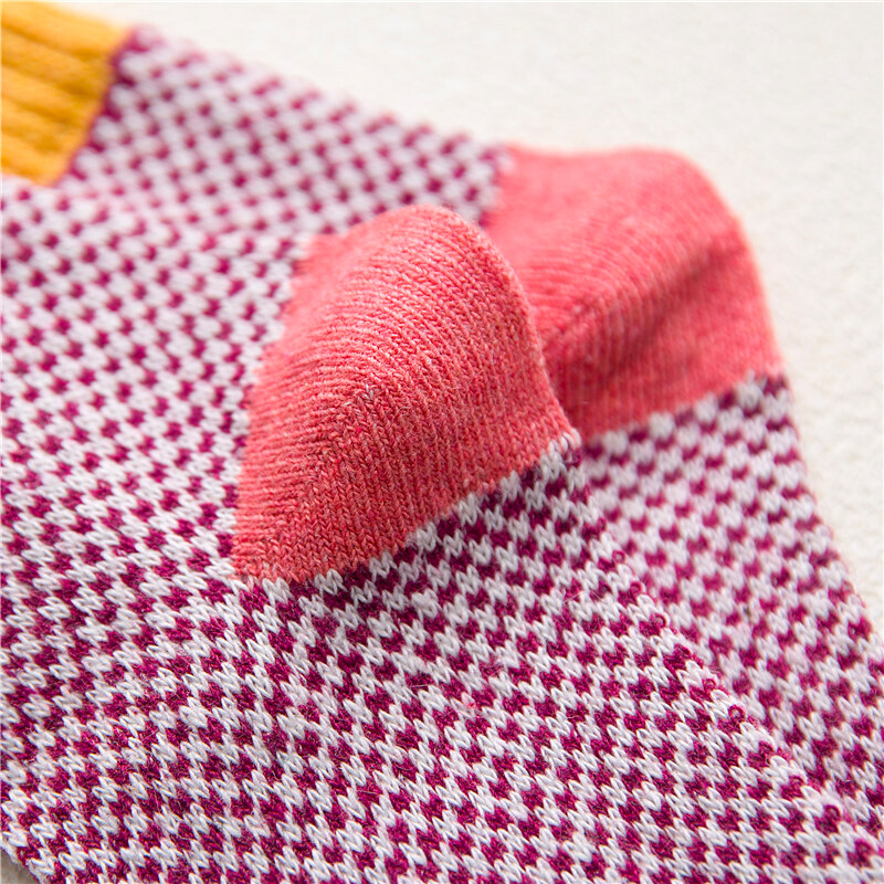 HSS prekės ženklo storos moteriškos žieminės kojinės šiltos triušio vilnos mergaičių kojinės Aukštos kokybės medvilninės laisvalaikio Harajuku žvaigždžių rašto kojinės 5 poros