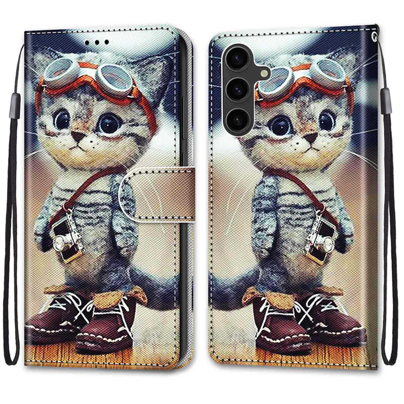 Трансграничен нов модел за Xiaomi 13T Pro боядисан кожен калъф Poco X3 NFC флип карта защитен калъф