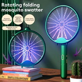 3000V elektromos szúnyogütő szúnyogölő lámpa USB újratölthető összecsukható szúnyogcsapó légycsapó lámpa