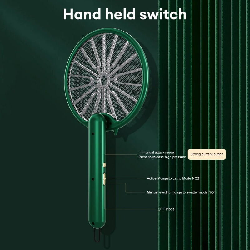 3000V elektromos szúnyogütő szúnyogölő lámpa USB újratölthető összecsukható szúnyogcsapó légycsapó lámpa