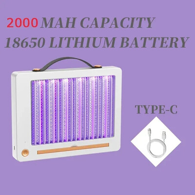 Нова монтирана на стена електрическа лампа против комари Капан за мухи Лампа за насекоми Bug Zapper Безшумен убиец на комари за дома на открито