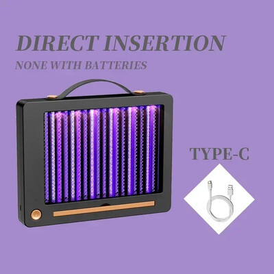 Нова монтирана на стена електрическа лампа против комари Капан за мухи Лампа за насекоми Bug Zapper Безшумен убиец на комари за дома на открито