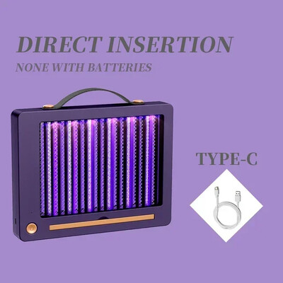 Нова монтирана на стена електрическа лампа против комари Капан за мухи Лампа за насекоми Bug Zapper Безшумен убиец на комари за дома на открито