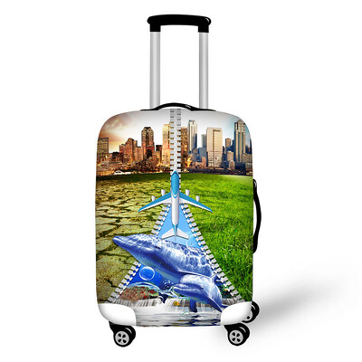 Asmeniniai spaudiniai kelioninio bagažo lagamino dangtelio laikymo krepšio dėklo dangtelio storas apsauginis 18-30 colių Kelionių priedai