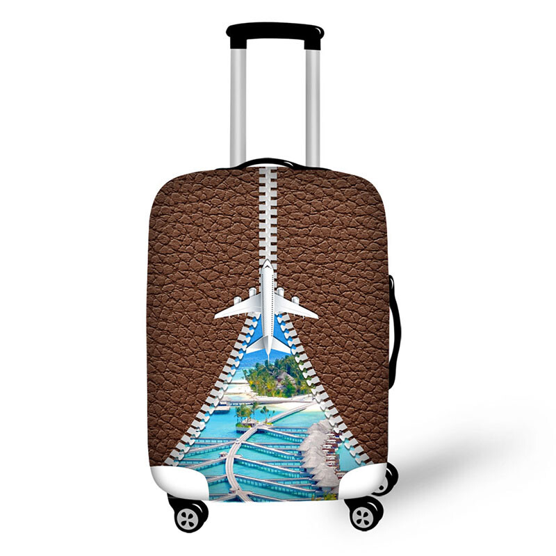 Asmeniniai spaudiniai kelioninio bagažo lagamino dangtelio laikymo krepšio dėklo dangtelio storas apsauginis 18-30 colių Kelionių priedai