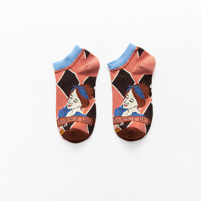 Primăvară toamnă noi șosete japoneze Harajuku drăguțe femei coreeane Kawaii femei șosete bumbac roz EUR35-42