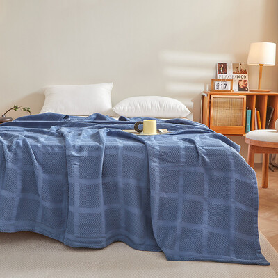 Hive-Muslin medvilninės antklodės lovoms, vaflinis pledas, sofos užvalkalas, minkštas namų užvalkalas, lovatiesės, automobilio miegamasis, sofa, oro kondicionierius