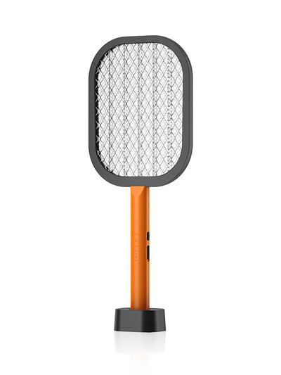 2 v 1 elektrická raketa na komáre, nabíjateľná raketa na komáre, lampa na zabíjanie komárov, lítiová batéria so základňou