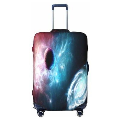 Hviezdna obloha vzor galaxie obloha hrubý elastický ochranný kryt na batožinu so zipsom, oblek na tašku, kufor, kryt na vozík