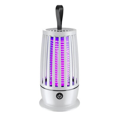 Prenosná lampa na zabíjanie komárov, káblová/bezdrôtová elektrická pasca na muchy, spálňa, tichá lampa na zabíjanie komárov, vonkajší odpudzovač komárov