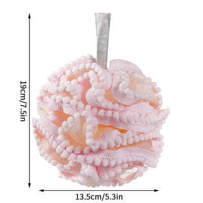 Meka spužva za kupanje Ball Scrub Dady spužva Mesh Bath Sponge Bath Bubble Balls Sredstvo za čišćenje tijela Piling spužva krpa za tuširanje