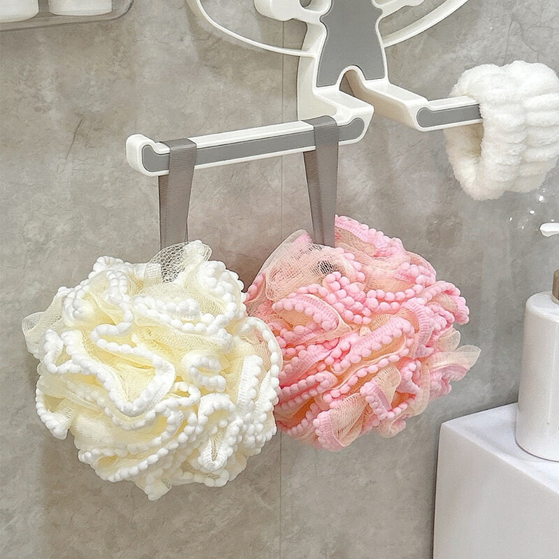Meka spužva za kupanje Ball Scrub Dady spužva Mesh Bath Sponge Bath Bubble Balls Sredstvo za čišćenje tijela Piling spužva krpa za tuširanje