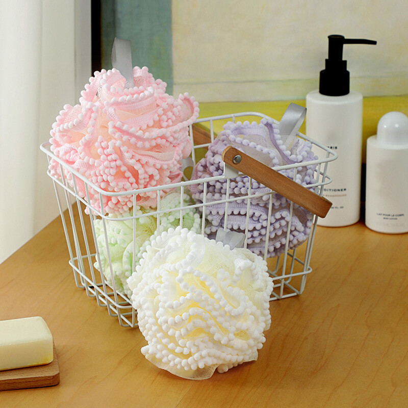 Meka spužva za kupanje Ball Scrub Dady spužva Mesh Bath Sponge Bath Bubble Balls Sredstvo za čišćenje tijela Piling spužva krpa za tuširanje