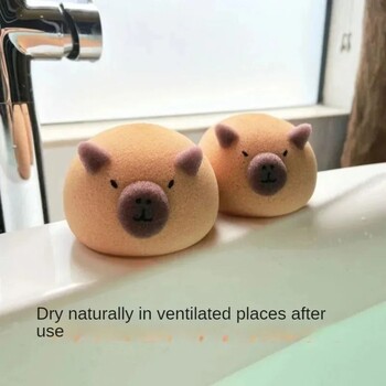 Wash Blistering Capybara Bath Sponge Ball Body Exfoliate Household Baby Shower Brushes Bubble Sponges Cartoon Animal