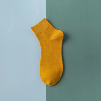 Βαμβακερές μονόχρωμες γυναικείες κάλτσες Καλοκαιρινές λεπτές κοίλες κοντές κάλτσες από δίχτυ Μαλακές περιστασιακές αναπνέουσες μόδα Harajuku ρετρό κάλτσες αστραγάλου