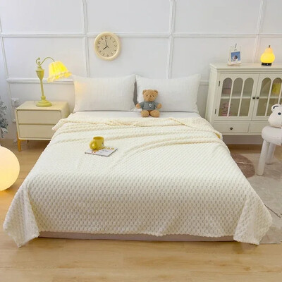 Žieminės languotos antklodės lovoms Prabangios Šiltos sofos Antklodės Pūkuotos antklodės Queen King Size Patalynė Kailio imitacija Lovos sofos užvalkalas