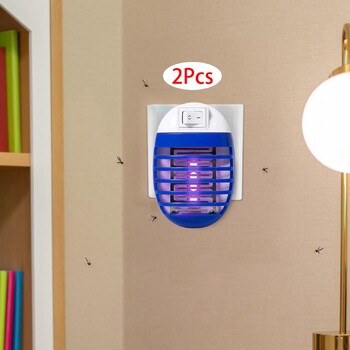 Electric Fly Traps Κάλυψη μεγάλης περιοχής Πρακτικό Fly Lamp Indoor Bug Plug for Baby Room Indoor & Outdoor