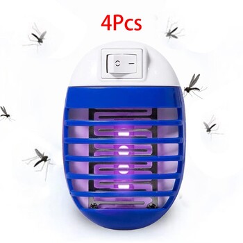 Electric Fly Traps Κάλυψη μεγάλης περιοχής Πρακτικό Fly Lamp Indoor Bug Plug for Baby Room Indoor & Outdoor