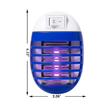 Electric Fly Traps Κάλυψη μεγάλης περιοχής Πρακτικό Fly Lamp Indoor Bug Plug for Baby Room Indoor & Outdoor