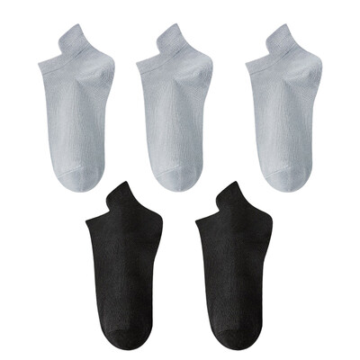 10 vienetų = 5 poros moteriškos kojinės laisvalaikio kvėpuojančios aukštos kokybės kojinės vasarinės žemo kirpimo medvilninės plonos trumpos elastinės sox kalcetinos