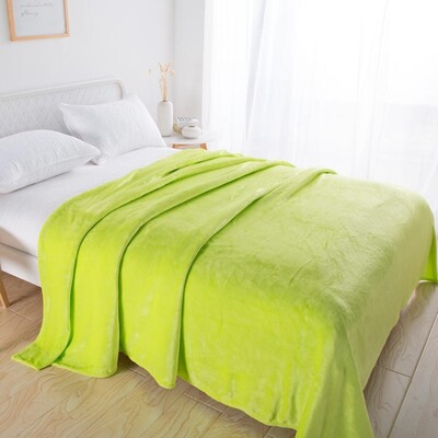 Pătură de vară de culoare solidă cobertor Plaid prietenos cu pielea 70x100 Pături pentru pui de somn pentru mașină/birou acasă Cuverturi de pat de pluș Queen Size