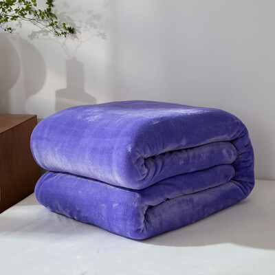 Pătură de flanel de culoare solidă Pături de lână verde închis, aruncă neagră, cearșaf de lenjerie de pat gri, cuverturi de pat albastre, Textil de casă 150*200 cm