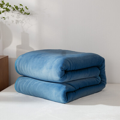 Pătură de flanel de culoare solidă Pături de lână verde închis, aruncă neagră, cearșaf de lenjerie de pat gri, cuverturi de pat albastre, Textil de casă 150*200 cm