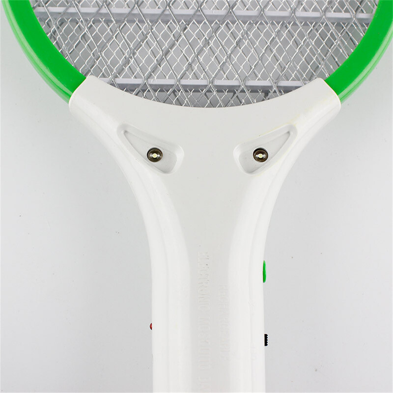 Elektromos Mosquito Swatter Lila Csábító Lámpa Hordozható Hálószoba kültéri poloskazárak Mosquito Racket Kézi